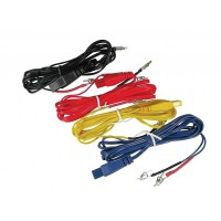 Câbles à pince micro pour schwa-medico AS-Super-4 (pack de quatre câbles)